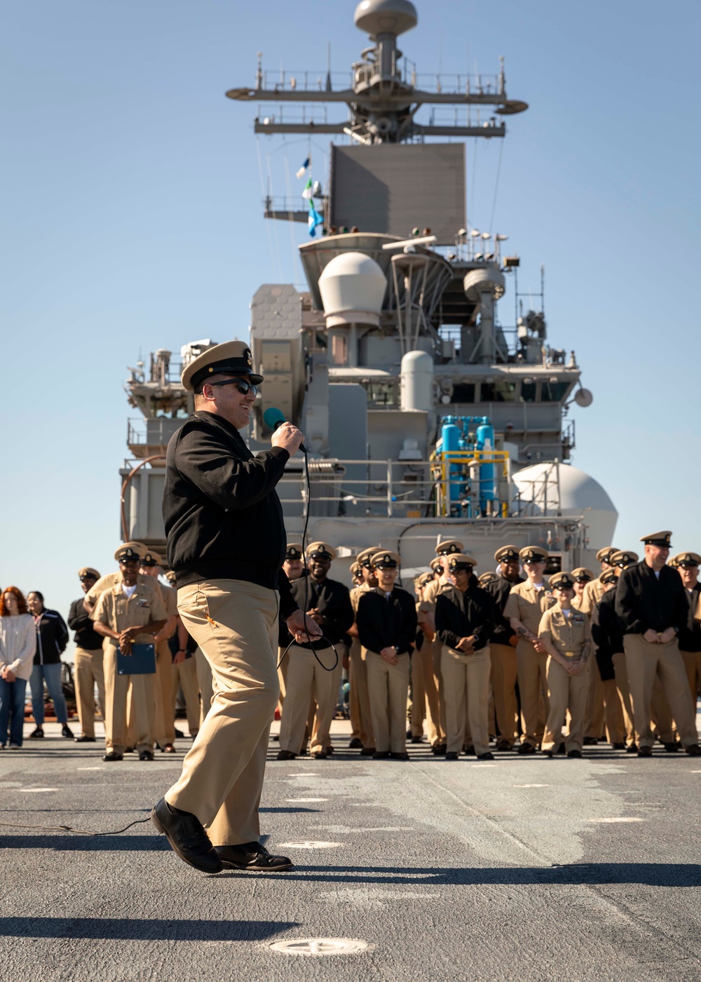 Kearsarge Conducts Chief Pinning Ceremony