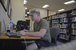 Studying in the Tech Library
