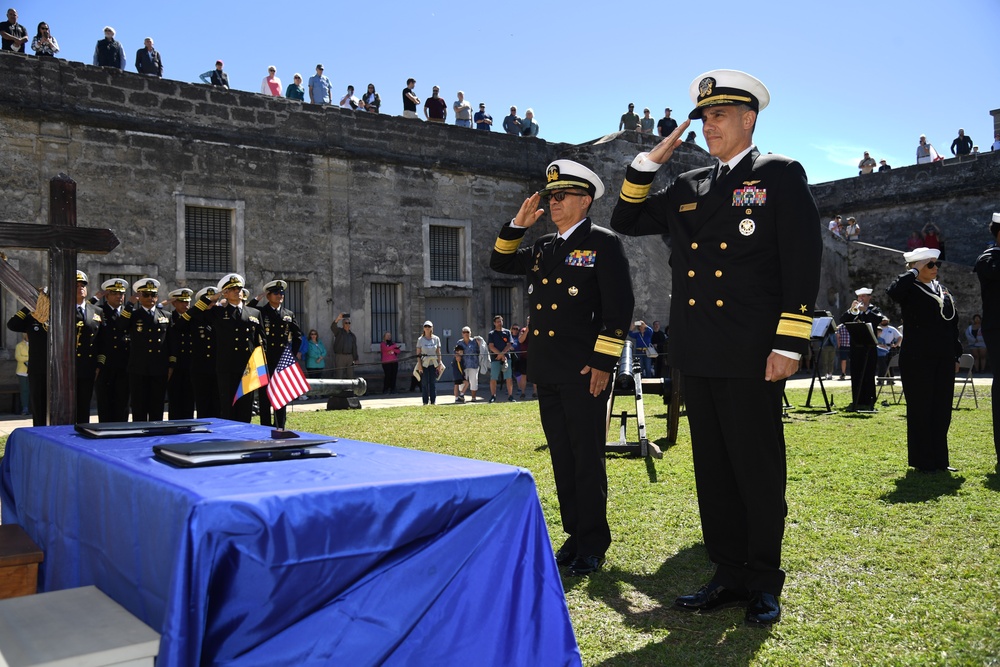 U.S. 4th Fleet Conducts Maritime Staff Talks with Ecuador