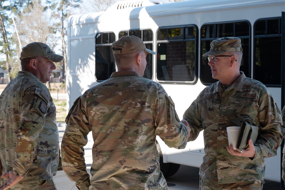 Leadership in action: Brig. Gen. Anthony Babcock visits Team Charleston