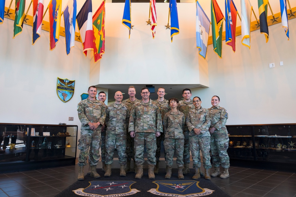 Gen. Saltzman visits AFSOUTH, highlighting USSF evolving role in the Western Hemisphere