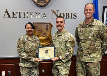 Crusader of the month: A1C Ethan Conde