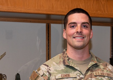 Crusader of the month: A1C Ethan Conde