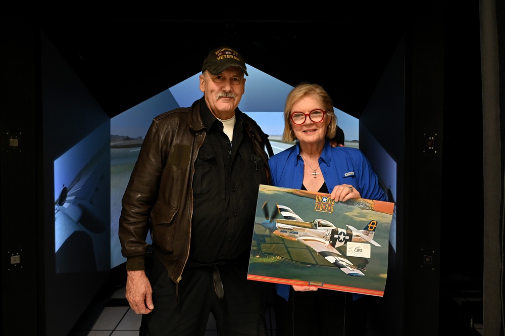Family of Late Brig. Gen. Robin Olds Visits DM