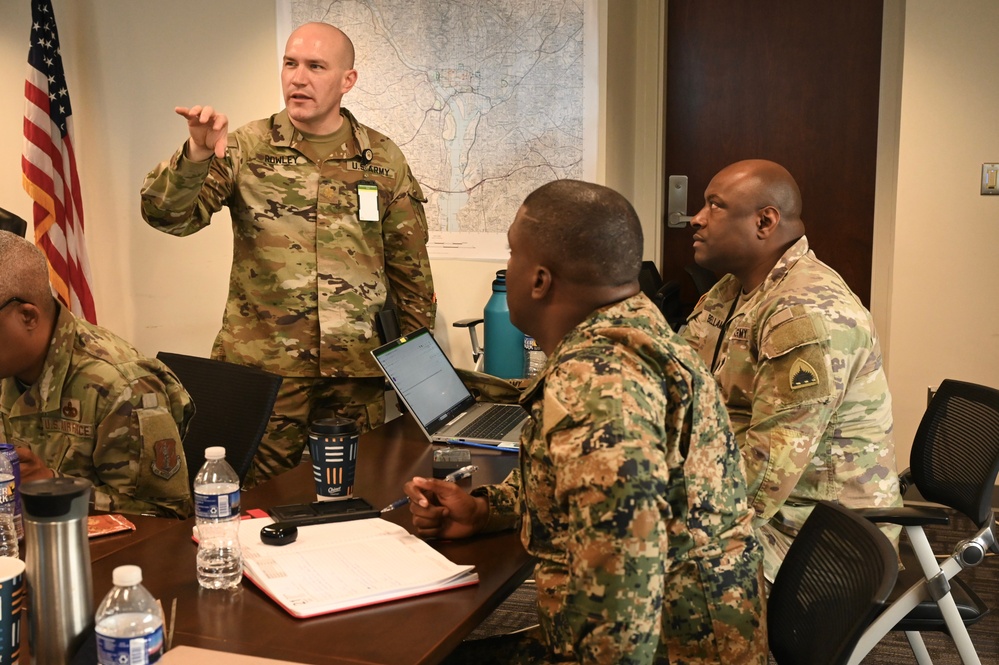 D.C. National Guard hosts JDF for Annual Planning Meeting