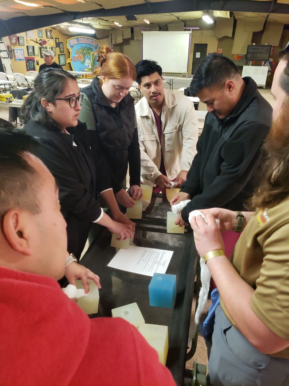USS Iwo Jima Hospital Corpsman Learns Critical Skills During Integrated Shipboard Surgical Trauma Training