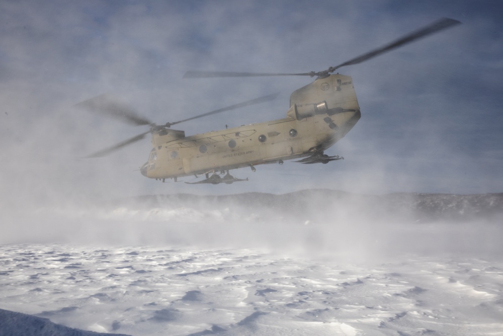 Army and AKARNG aviators support SOCNORTH arctic medical training exercise