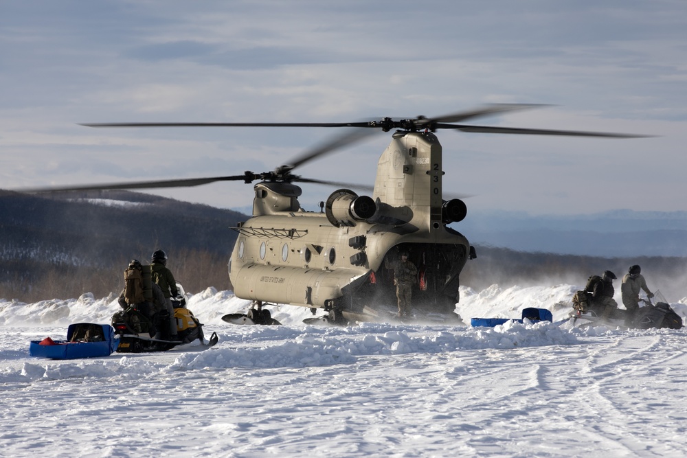 Army and AKARNG aviators support SOCNORTH arctic medical training exercise