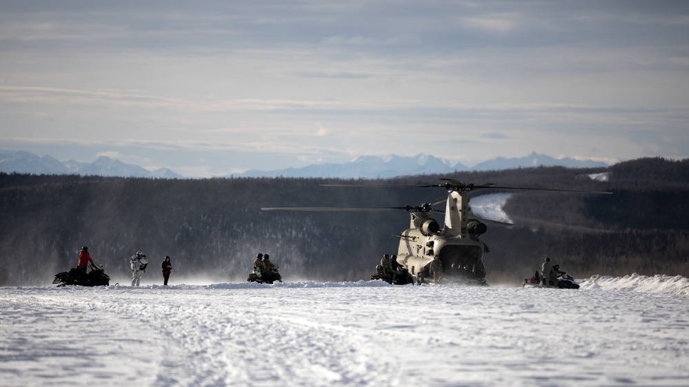 Army and AKARNG aviators support SOCNORTH arctic medical training exercise