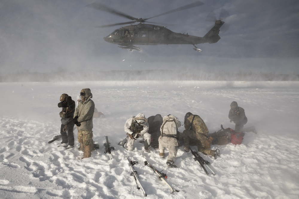 Army and AKARNG aviators support SOCNORTH arctic medical training exercise