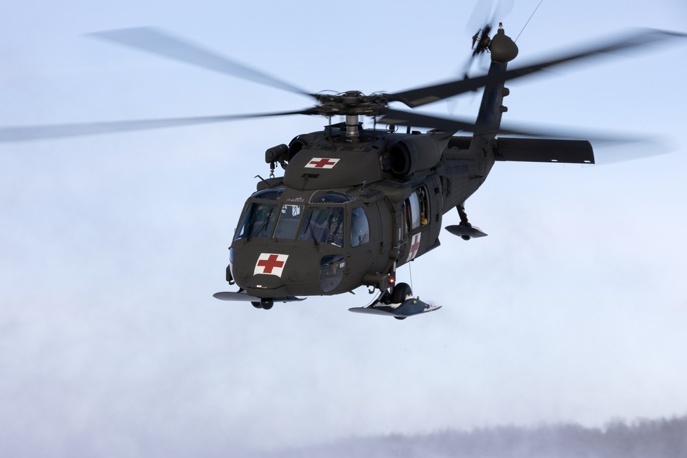 Army and AKARNG aviators support SOCNORTH arctic medical training exercise