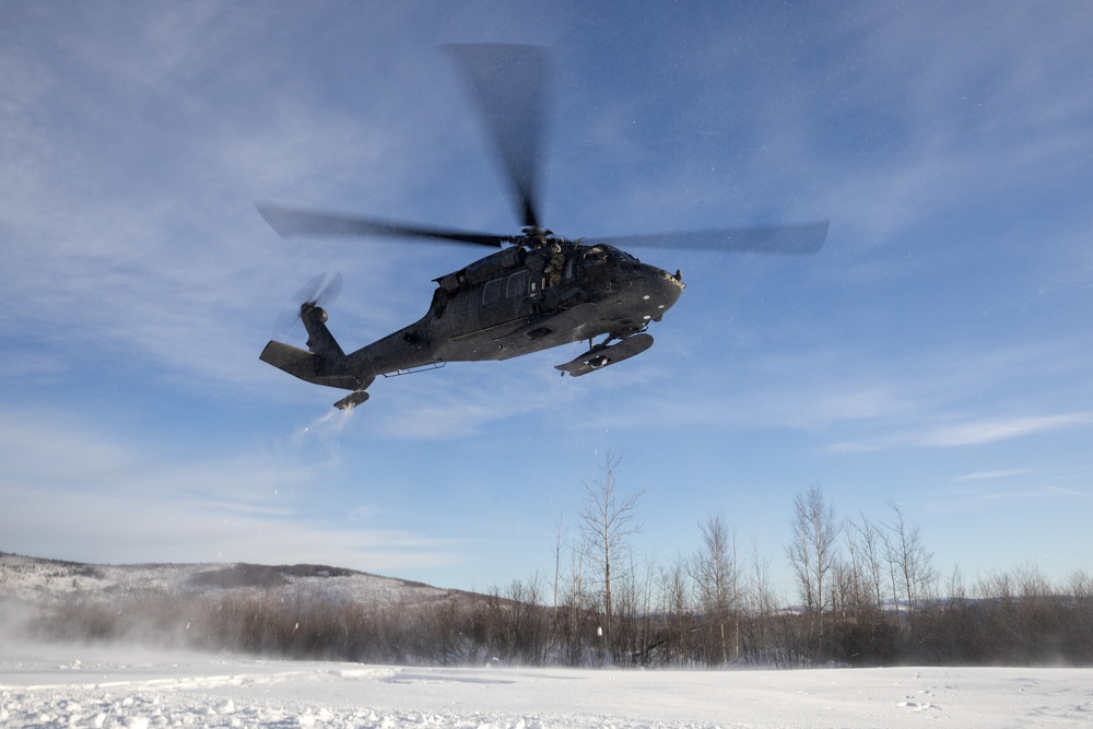 Army and AKARNG aviators support SOCNORTH arctic medical training exercise