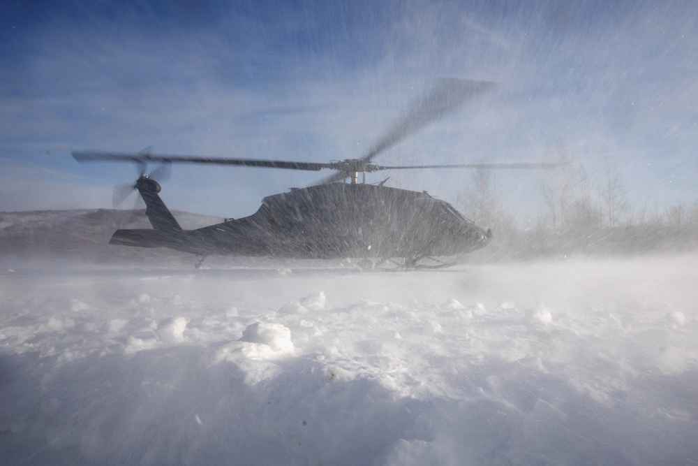 Army and AKARNG aviators support SOCNORTH arctic medical training exercise