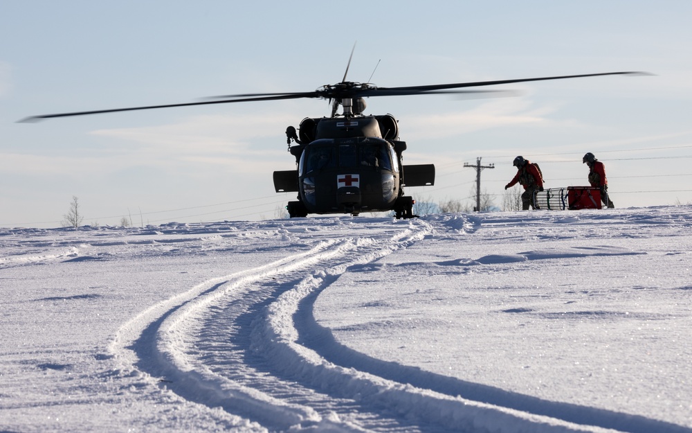 Army and AKARNG aviators support SOCNORTH arctic medical training exercise