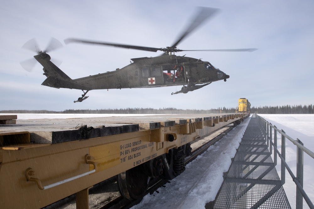 Army and AKARNG aviators support SOCNORTH arctic medical training exercise