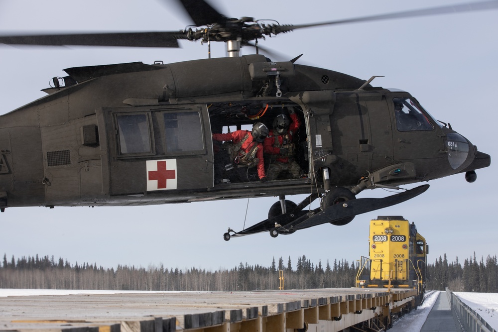 Army and AKARNG aviators support SOCNORTH arctic medical training exercise