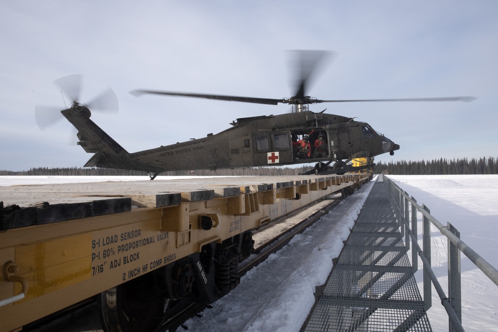 Army and AKARNG aviators support SOCNORTH arctic medical training exercise