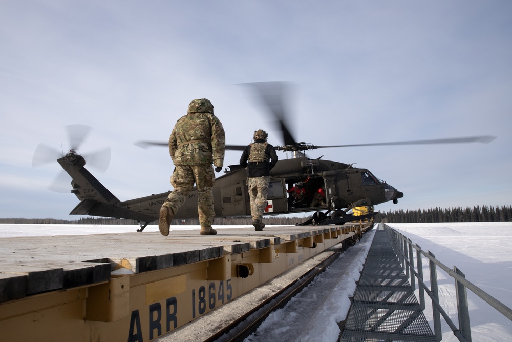 Army and AKARNG aviators support SOCNORTH arctic medical training exercise