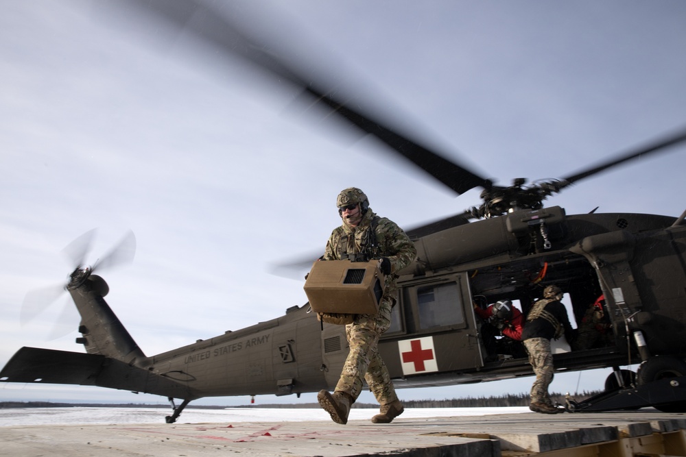 Army and AKARNG aviators support SOCNORTH arctic medical training exercise