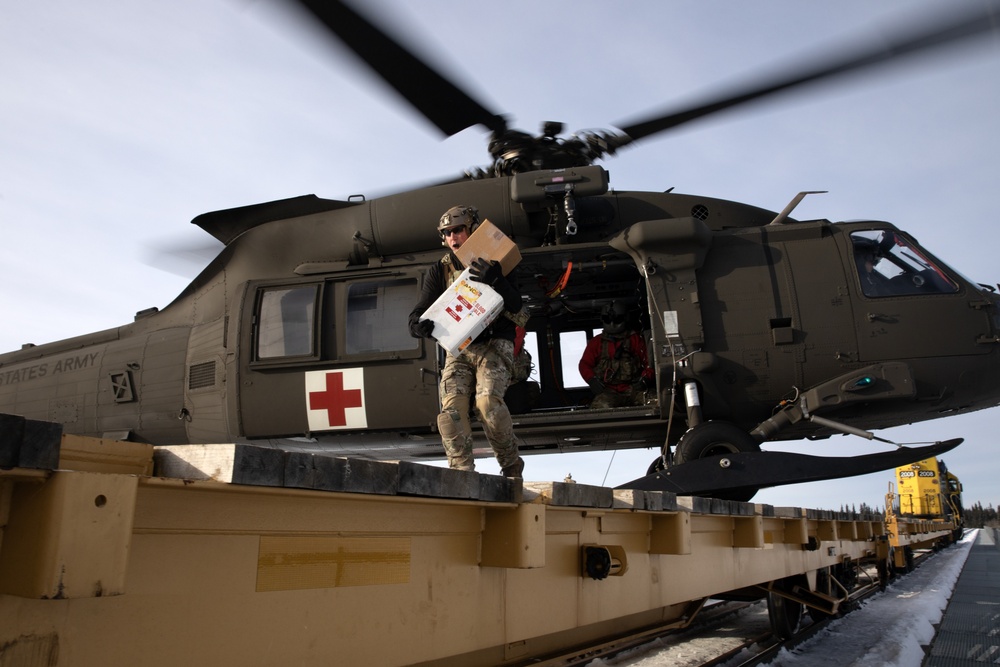 Army and AKARNG aviators support SOCNORTH arctic medical training exercise