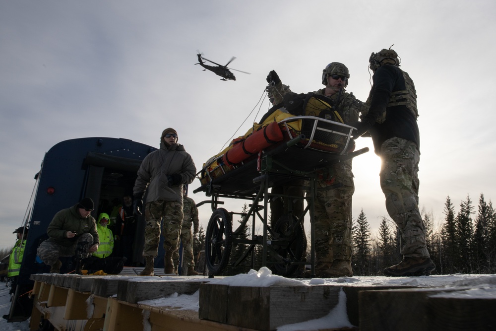 Army and AKARNG aviators support SOCNORTH arctic medical training exercise