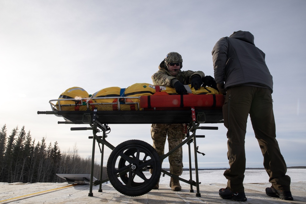 Army and AKARNG aviators support SOCNORTH arctic medical training exercise