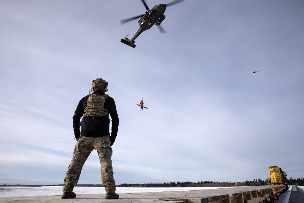 Army and AKARNG aviators support SOCNORTH arctic medical training exercise