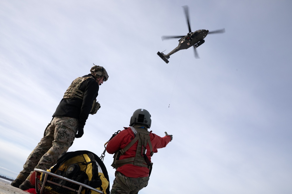 Army and AKARNG aviators support SOCNORTH arctic medical training exercise