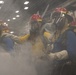 USS America (LHA 6) Conducts Aviation Firefighting Drill