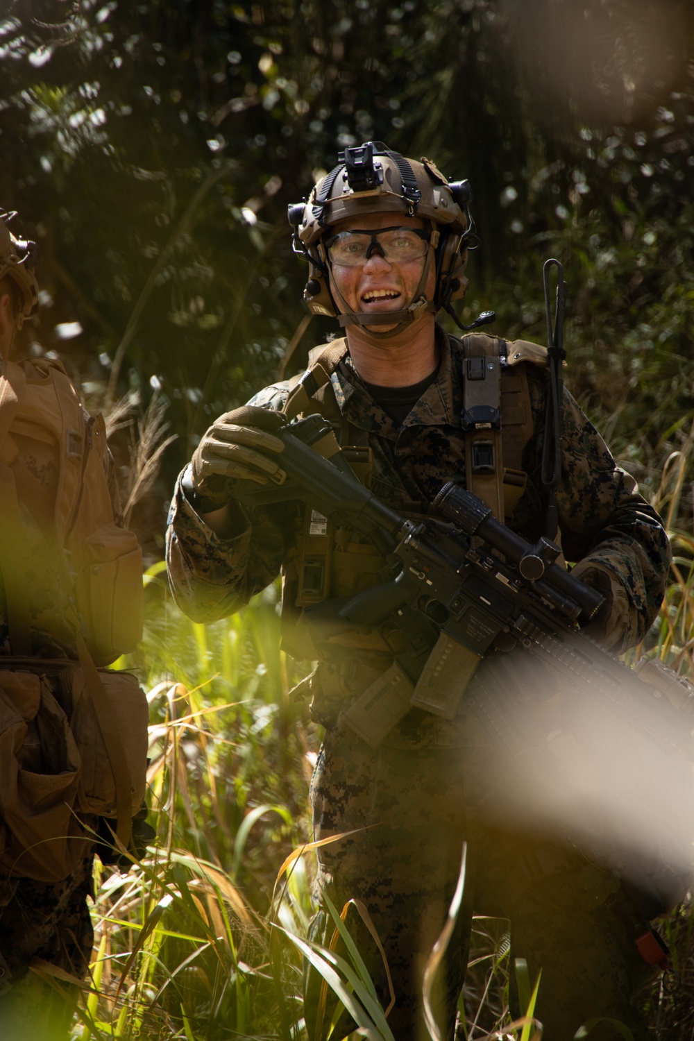 Students at SOI-West Participate in the Advanced Infantry Marine Course at Kahuku Training Area