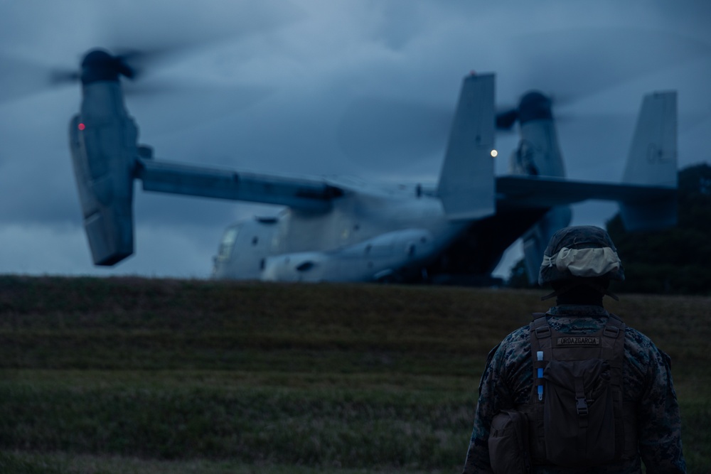 31st MEU| CLB 31 conducts Combat Service Support Area operations