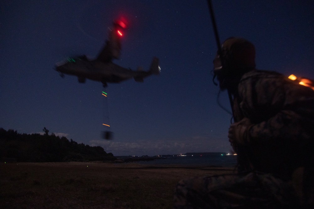 31st MEU| CLB 31 conducts Combat Service Support Area operations