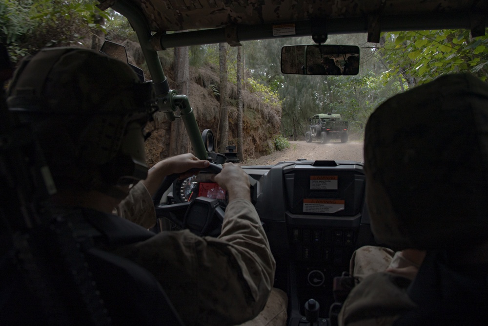 Storming the Fortress: Students at SOI-West Participate in the Advanced Infantry Marine Course at Kahuku Training Area