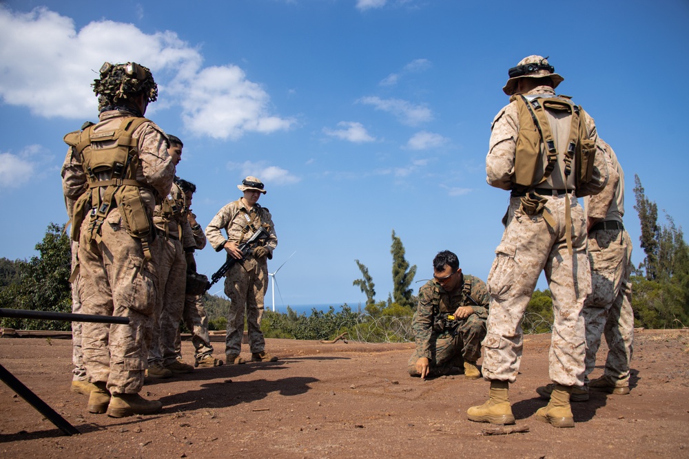 Storming the Fortress: Students at SOI-West Participate in the Advanced Infantry Marine Course at Kahuku Training Area