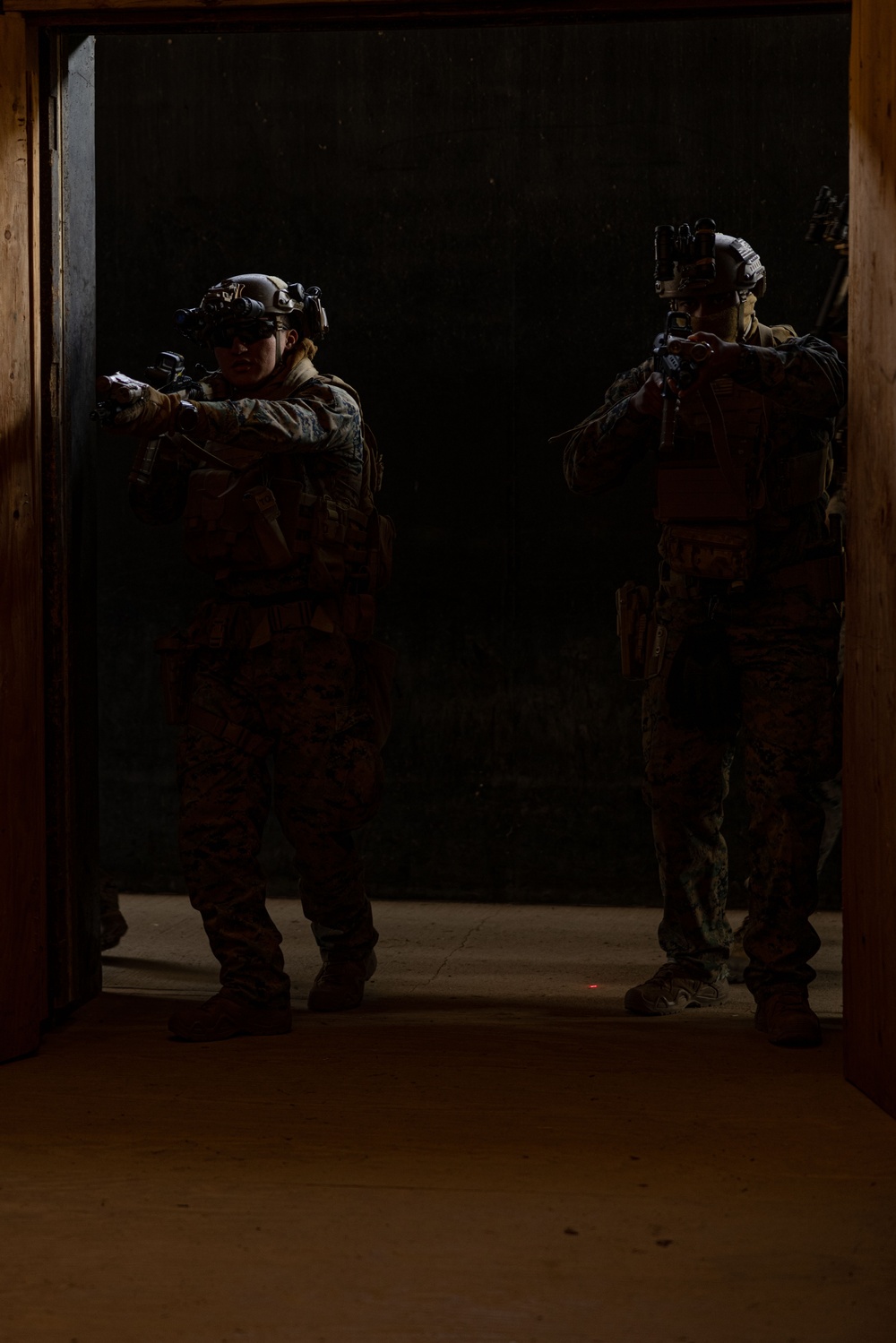 U.S. and Republic of Korea Reconnaissance Marines Execute Shoot House Training During KMEP 25.1