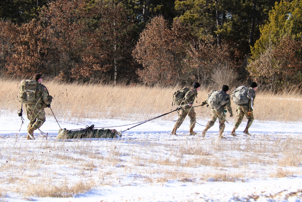 2025 ROTC Northern Warfare Challenge at Fort McCoy