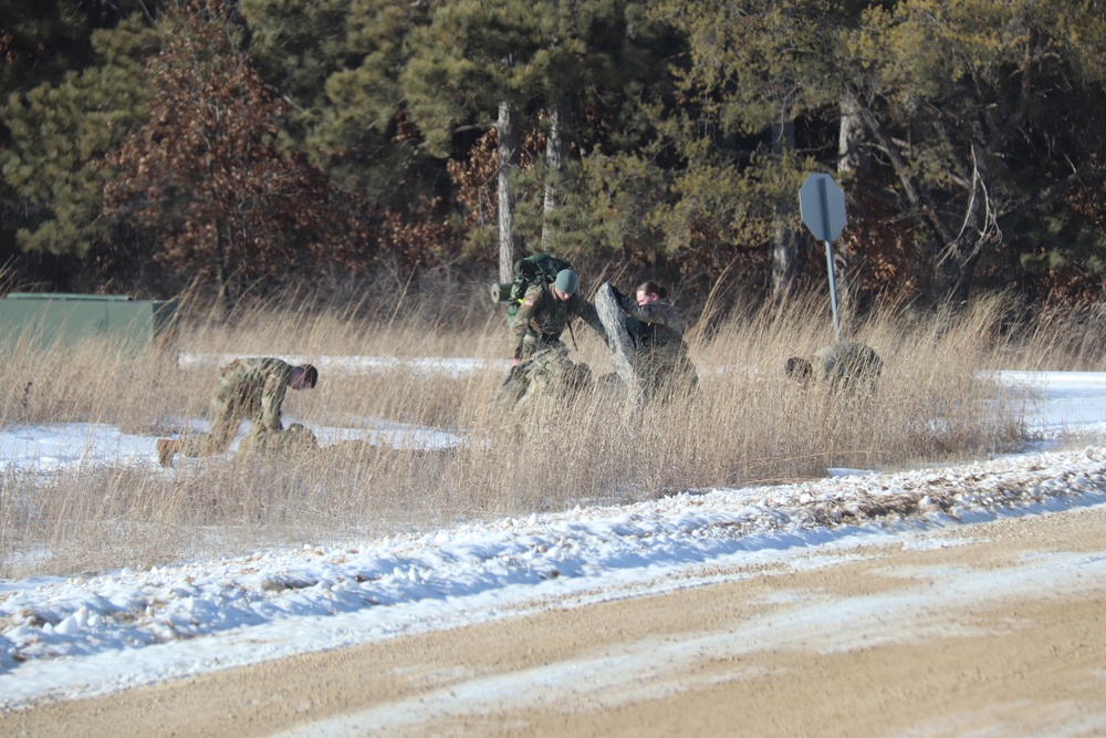 2025 ROTC Northern Warfare Challenge at Fort McCoy