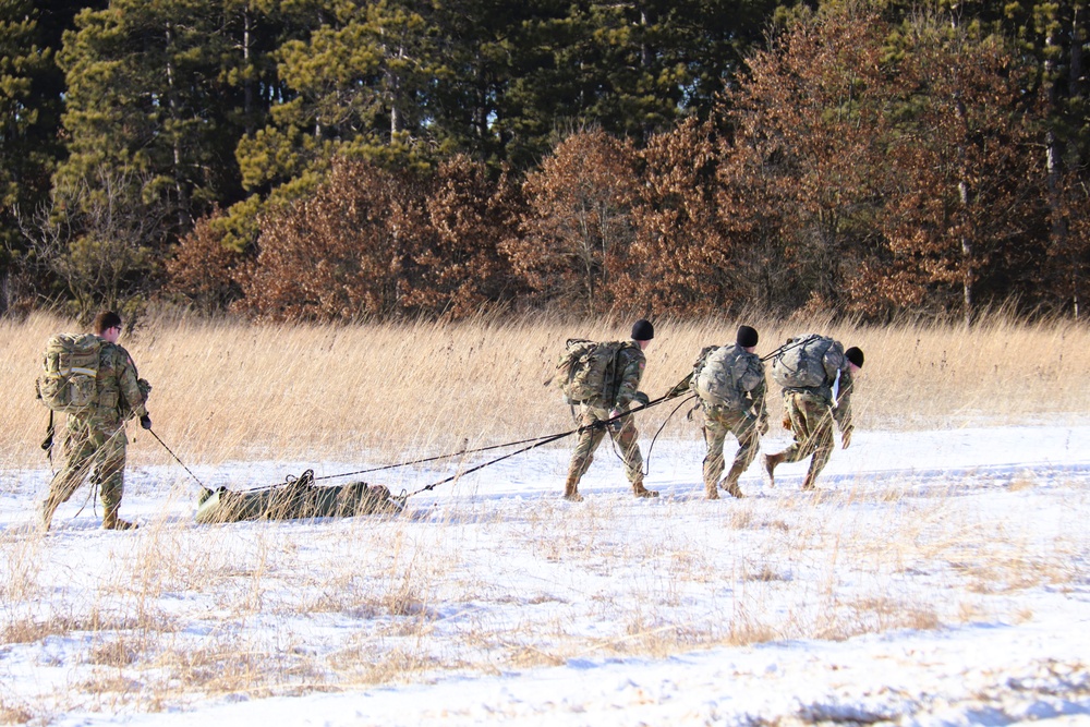 2025 ROTC Northern Warfare Challenge at Fort McCoy