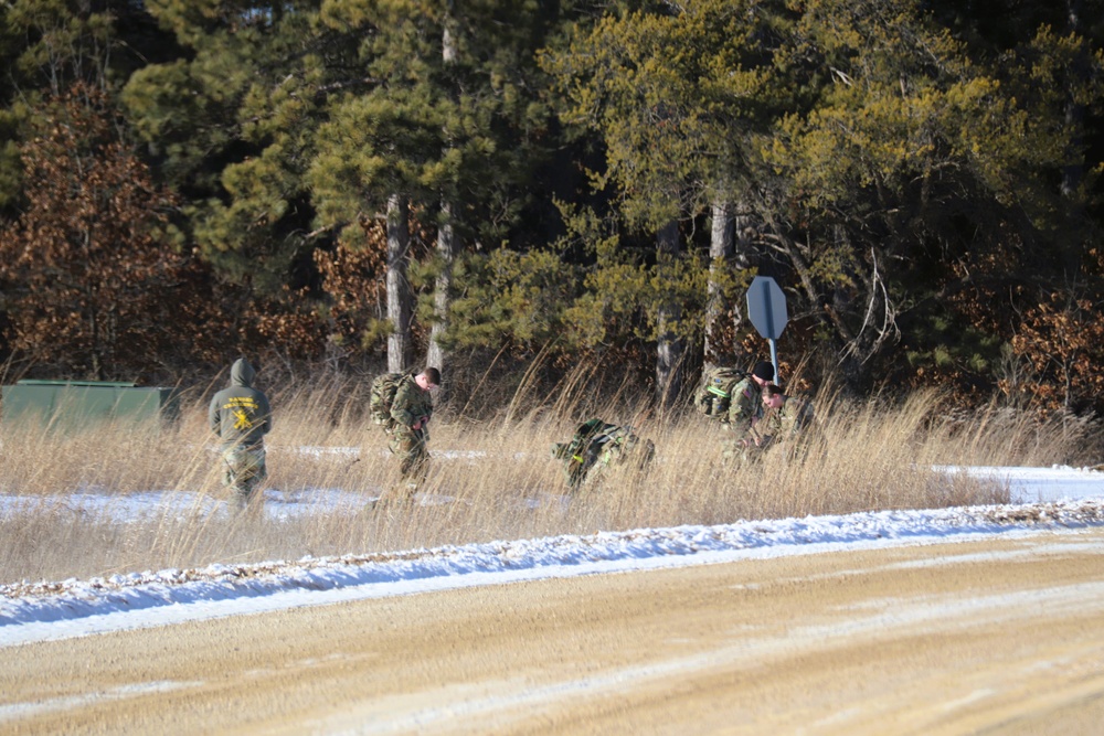 2025 ROTC Northern Warfare Challenge at Fort McCoy