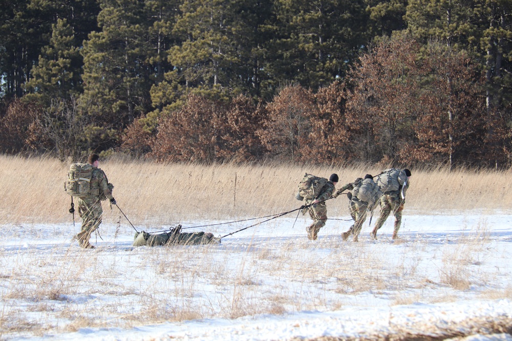 2025 ROTC Northern Warfare Challenge at Fort McCoy