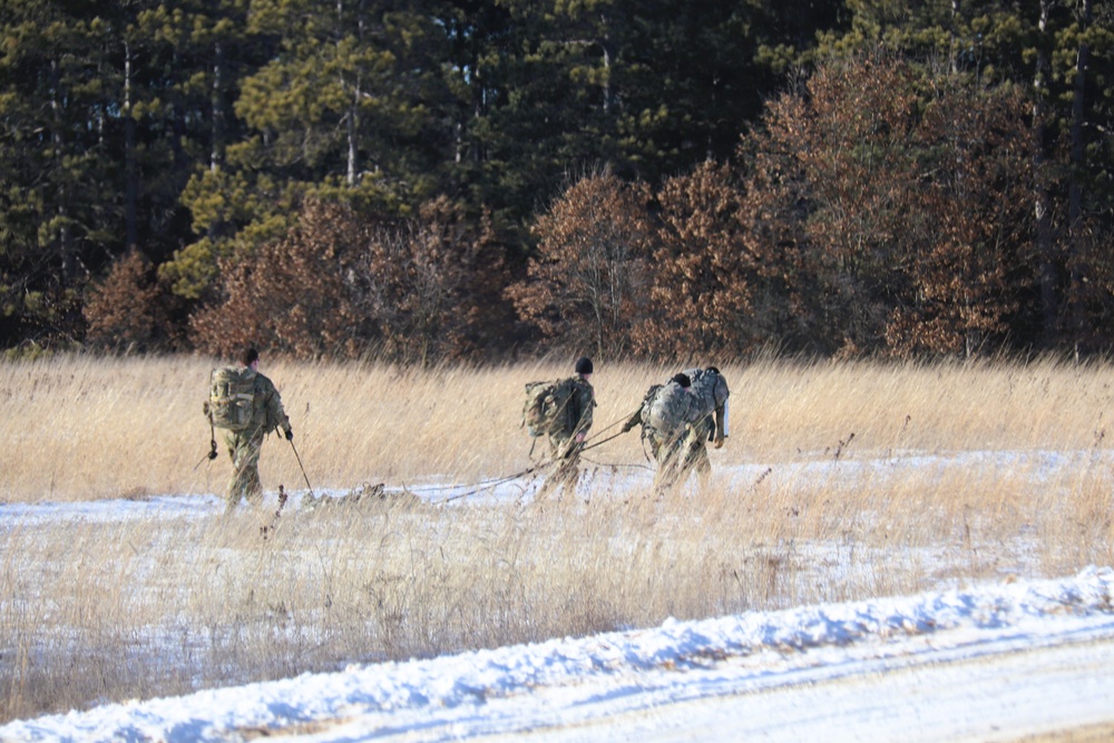 2025 ROTC Northern Warfare Challenge at Fort McCoy