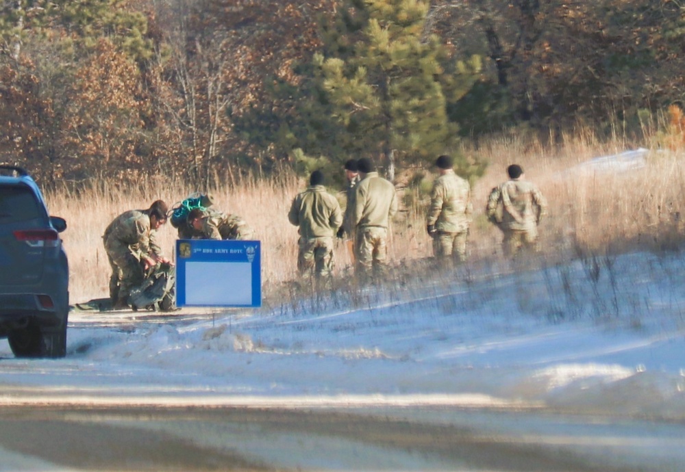 2025 ROTC Northern Warfare Challenge at Fort McCoy