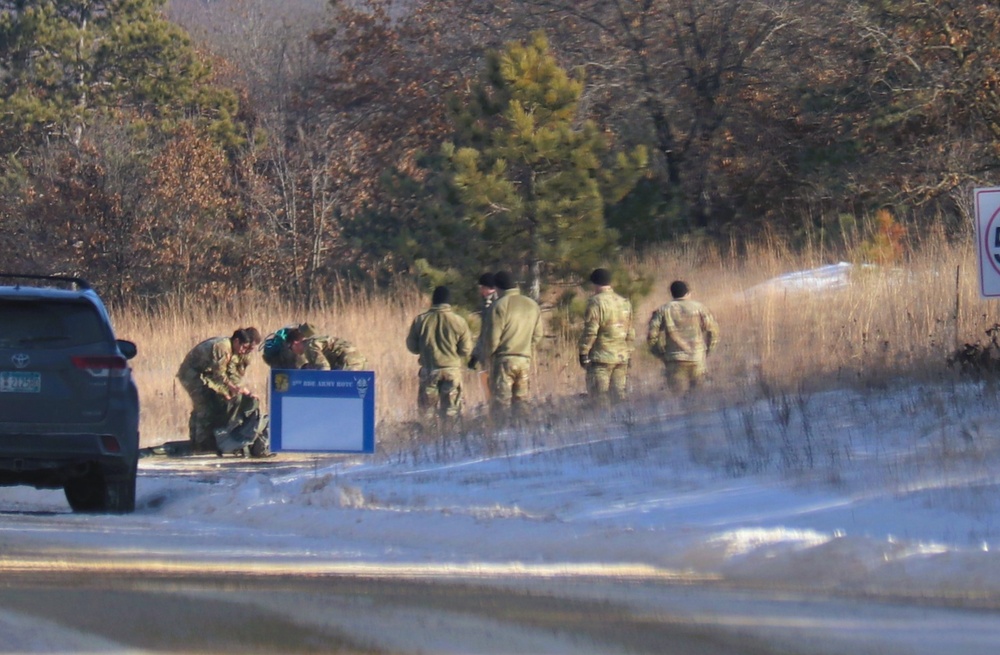 2025 ROTC Northern Warfare Challenge at Fort McCoy