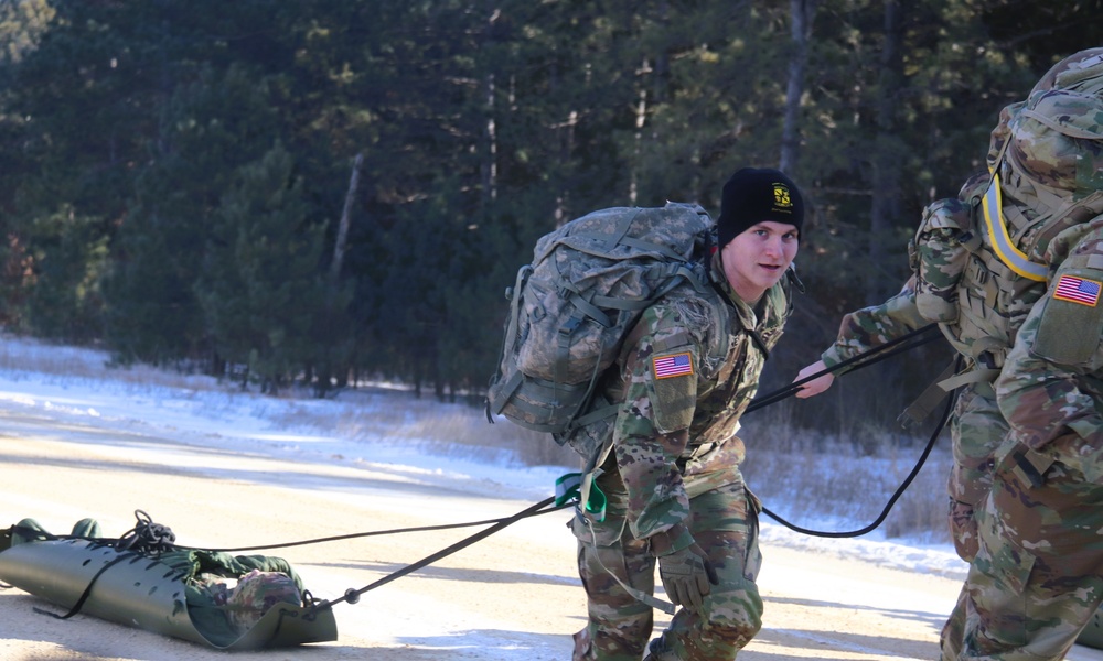 2025 ROTC Northern Warfare Challenge at Fort McCoy