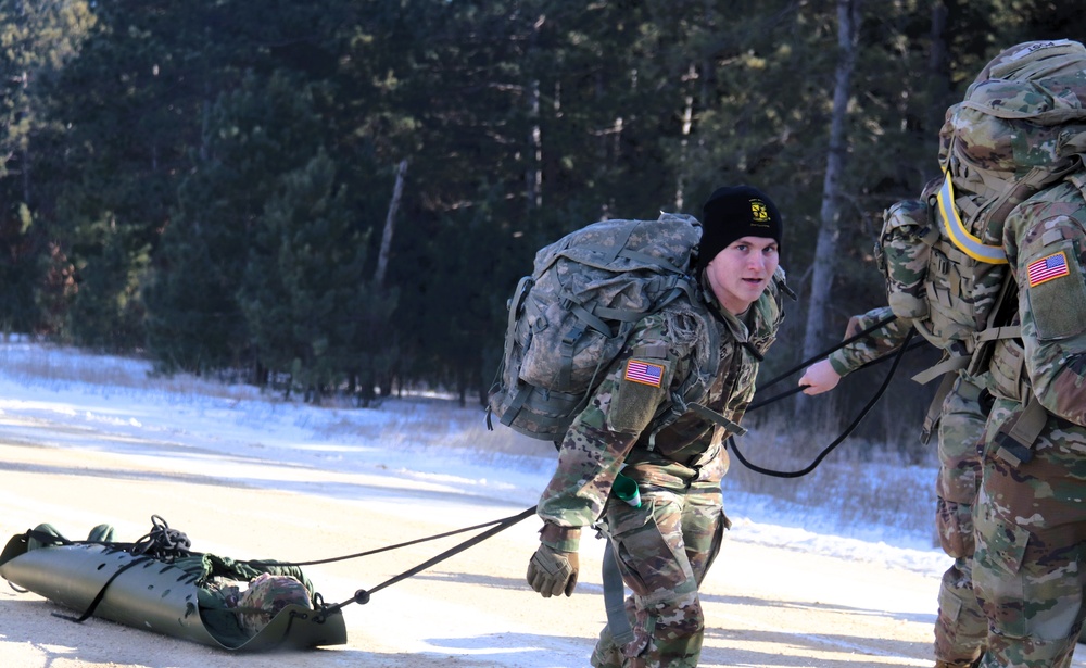 2025 ROTC Northern Warfare Challenge at Fort McCoy