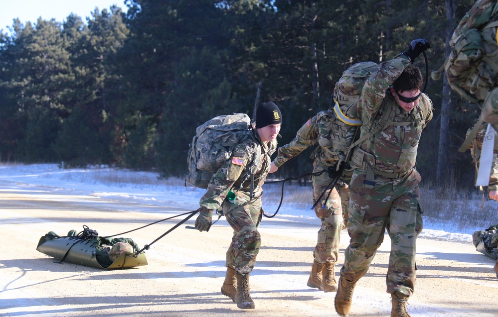 2025 ROTC Northern Warfare Challenge at Fort McCoy