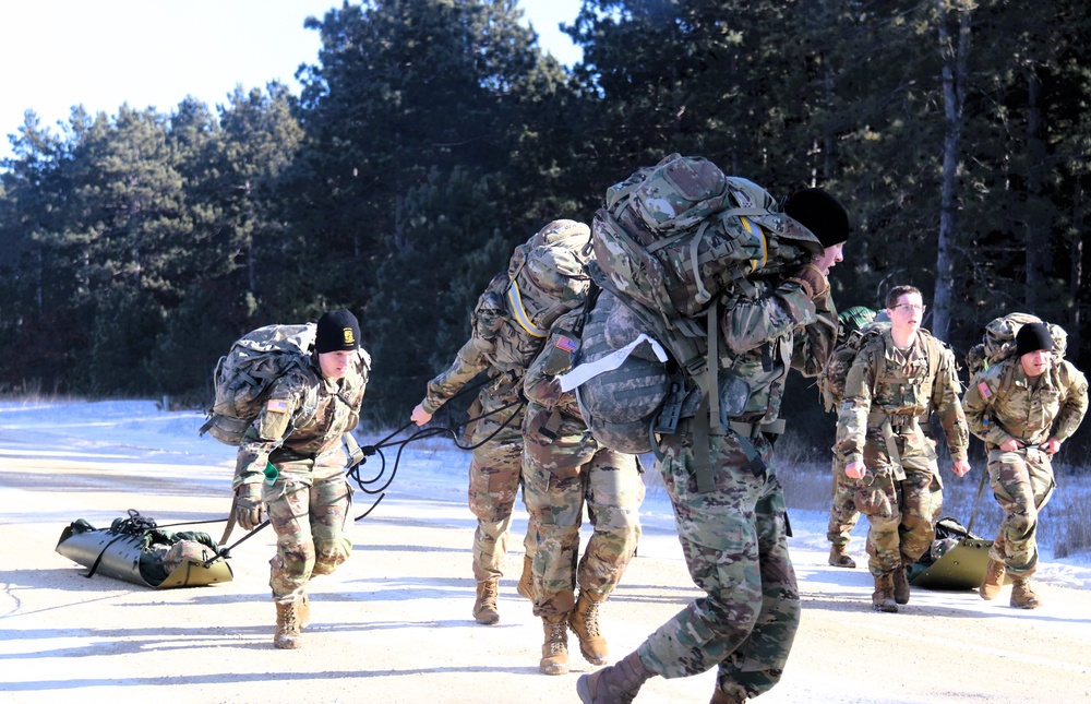 2025 ROTC Northern Warfare Challenge at Fort McCoy