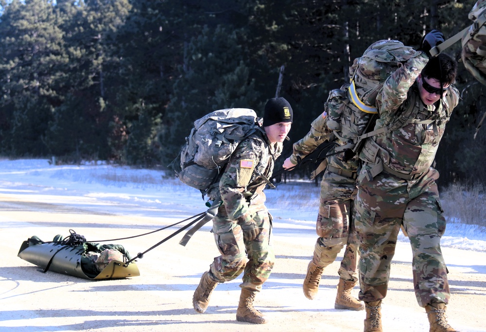 2025 ROTC Northern Warfare Challenge at Fort McCoy