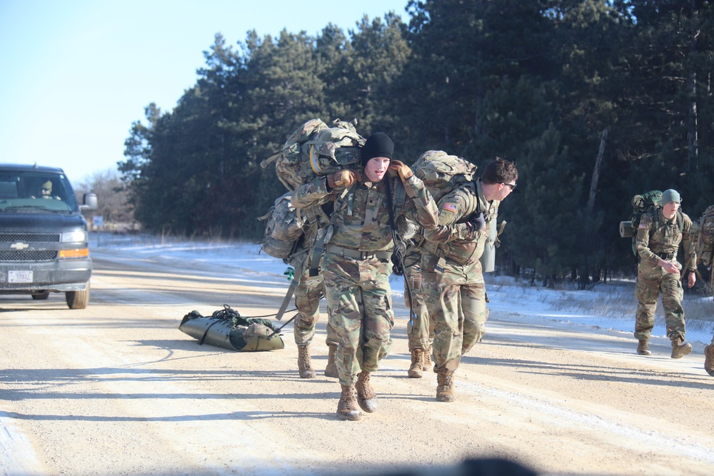 2025 ROTC Northern Warfare Challenge at Fort McCoy