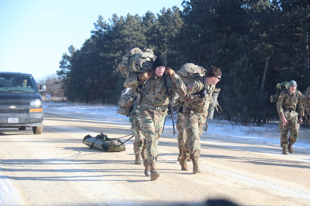 2025 ROTC Northern Warfare Challenge at Fort McCoy